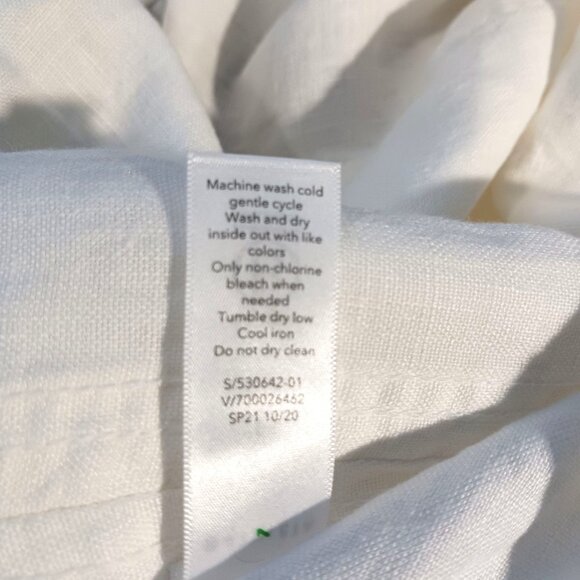 NEW Athleta Cabo Linen Jogger Mid-Rise Semi-Fitted 100% Linen Plus Size 24 - Picture 11 of 12